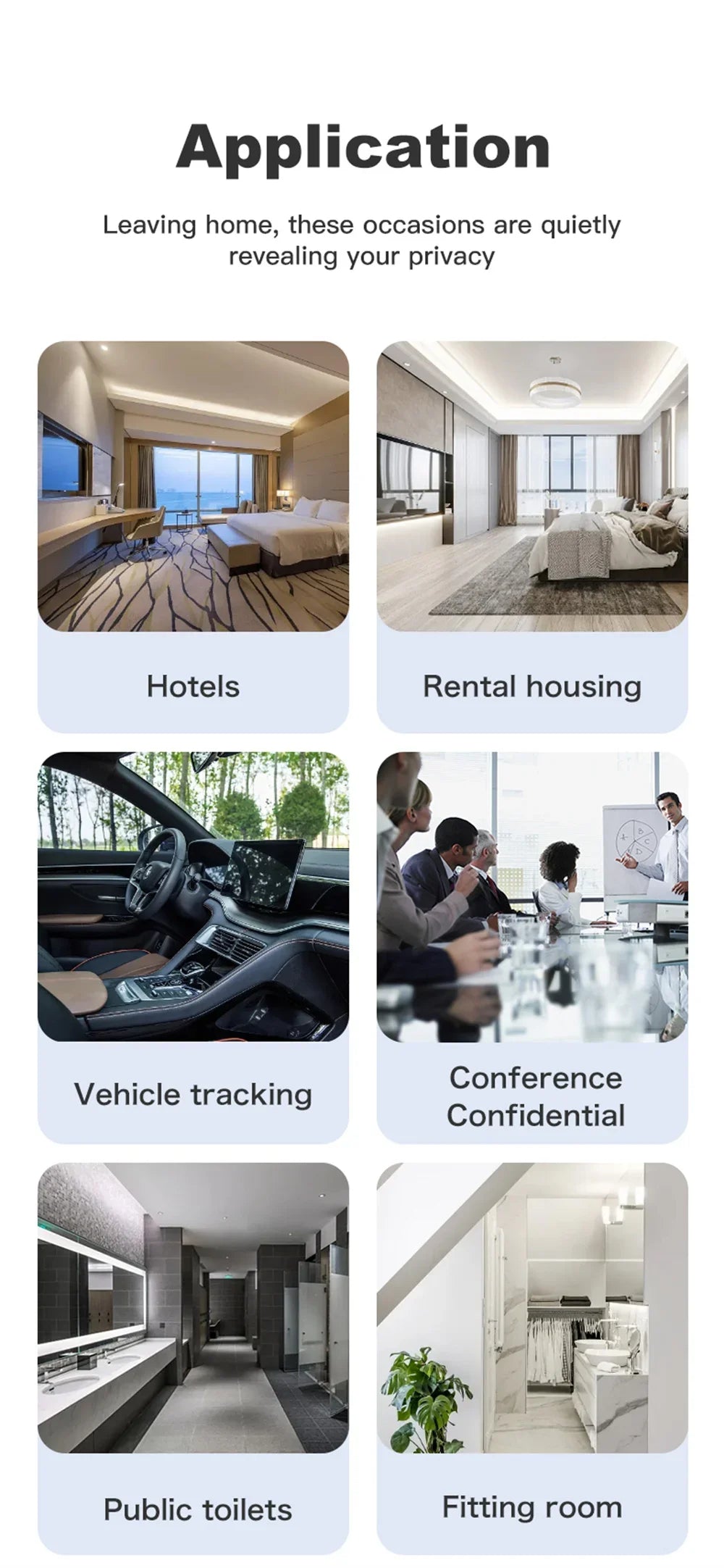 Anti-Spy Hidden Camera & GPS Detector – RF Signal Scanner for Bug & Listening Device Detection