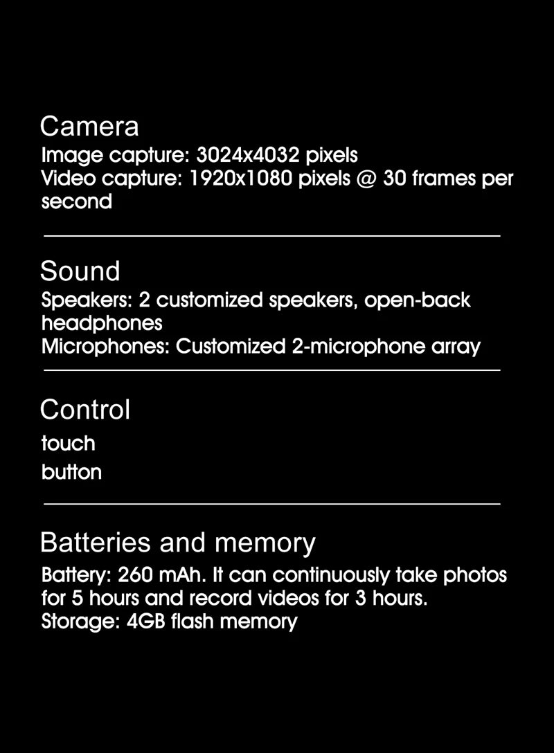 Xiaomi 4K AI Smart Glasses – 100MP HD Camera, Bluetooth Call & Voice Assistant