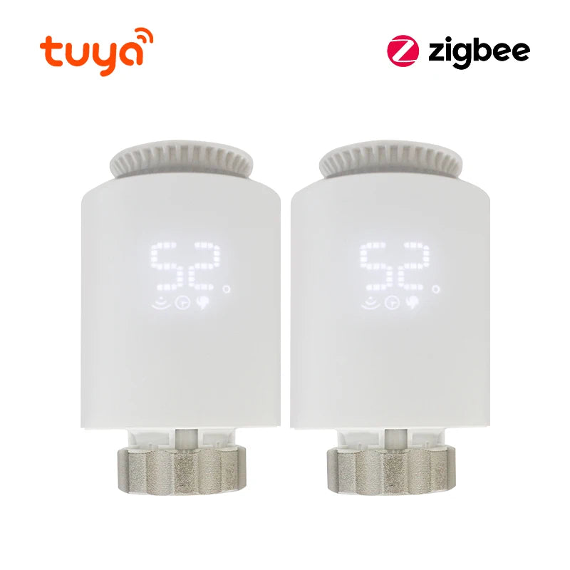 Tuya ZigBee 3.0 Smart TRV – Thermostatic Radiator Valve with Alexa & Google Home Support