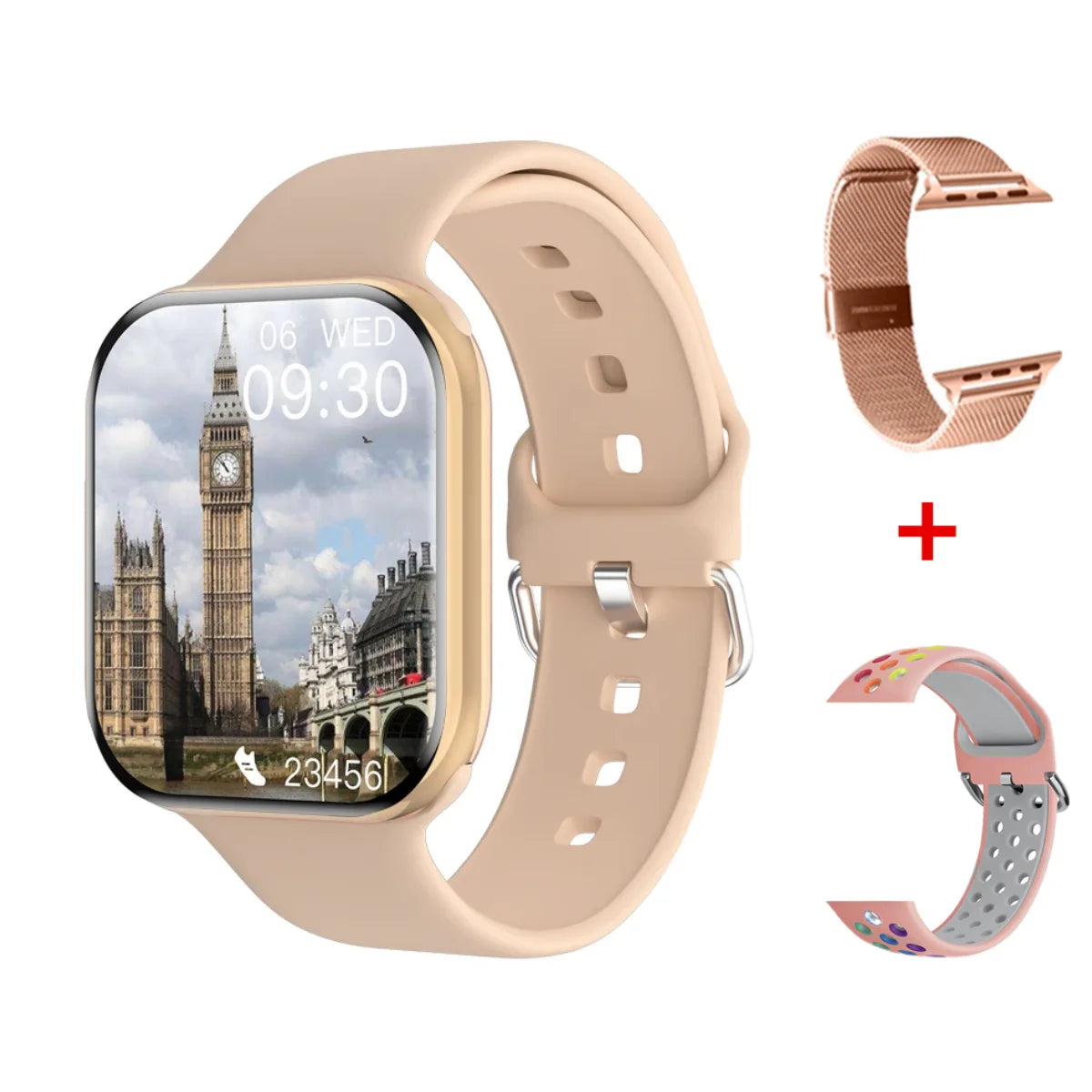 2026 Series 10 GPS Smart Watch with Music & Video Playback, Bluetooth Calling, NFC & Waterproof Design for Android & iOS