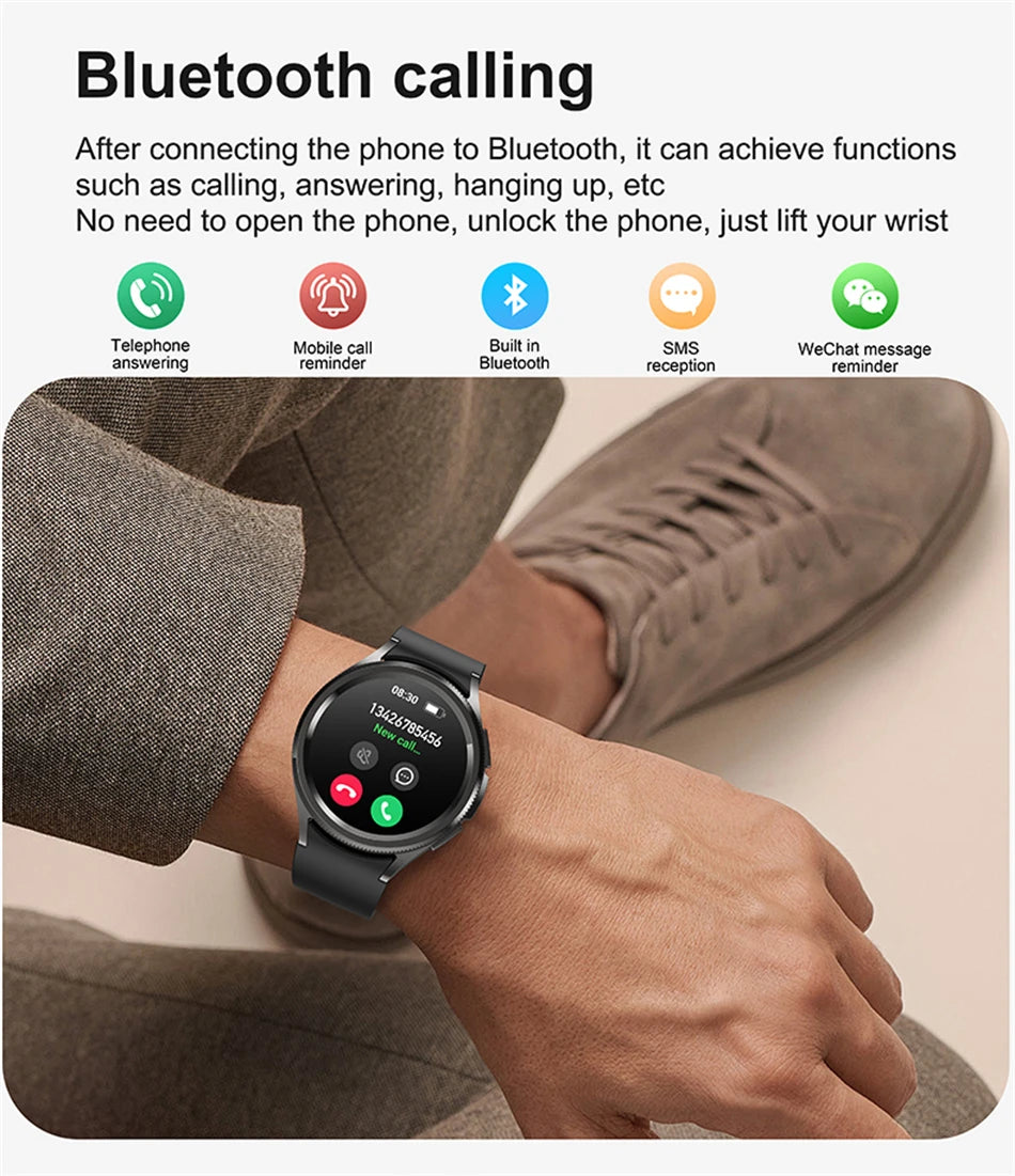 Samsung Galaxy Watch6 Classic – GPS Smartwatch with Bluetooth Call & Health Tracking