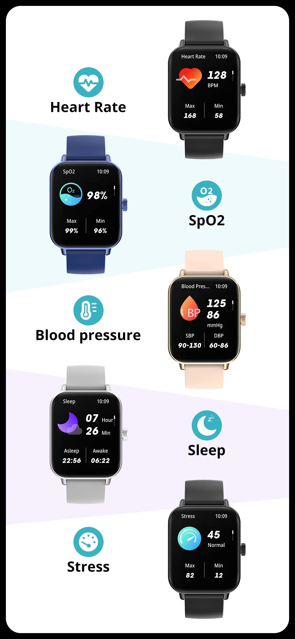COLMI P81 Smart Watch – 1.9" Screen, Voice Calling & 24H Health Monitor