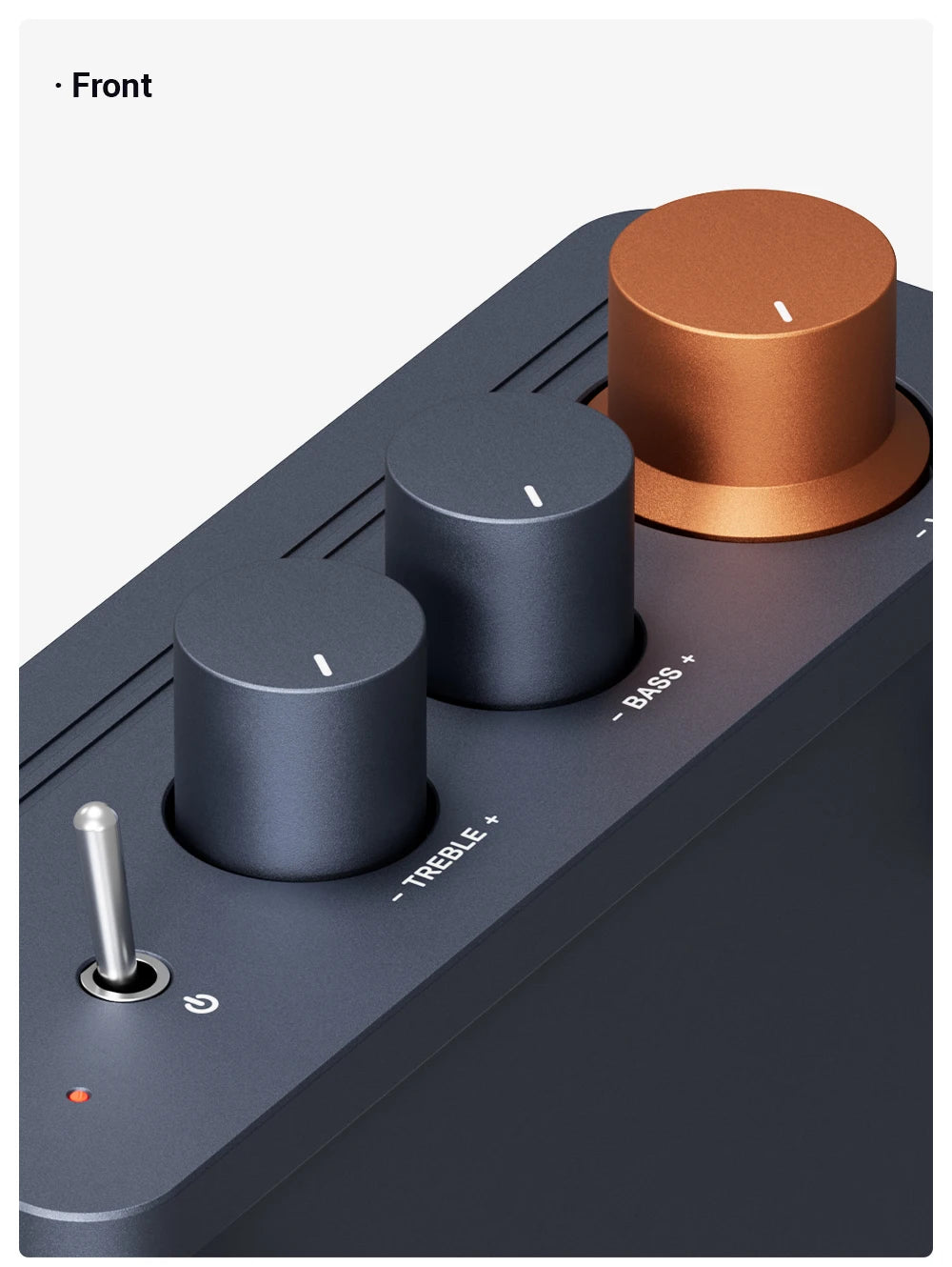 Fosi Audio BT20A Pro Bluetooth Stereo Amplifier – 300W x2 HiFi Class D TPA3255 Mini Amp with Bass & Treble Control for Home Theater