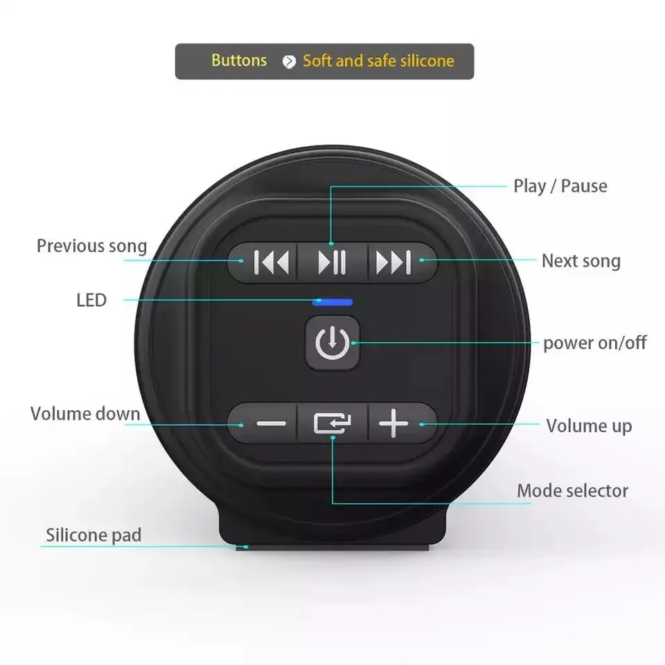 Super Powerful Wireless Bluetooth Sound Bar with Subwoofer & FM Radio