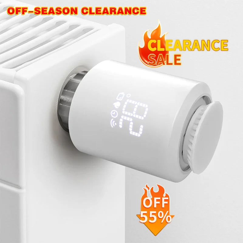 Tuya ZigBee 3.0 Smart TRV – Thermostatic Radiator Valve with Alexa & Google Home Support