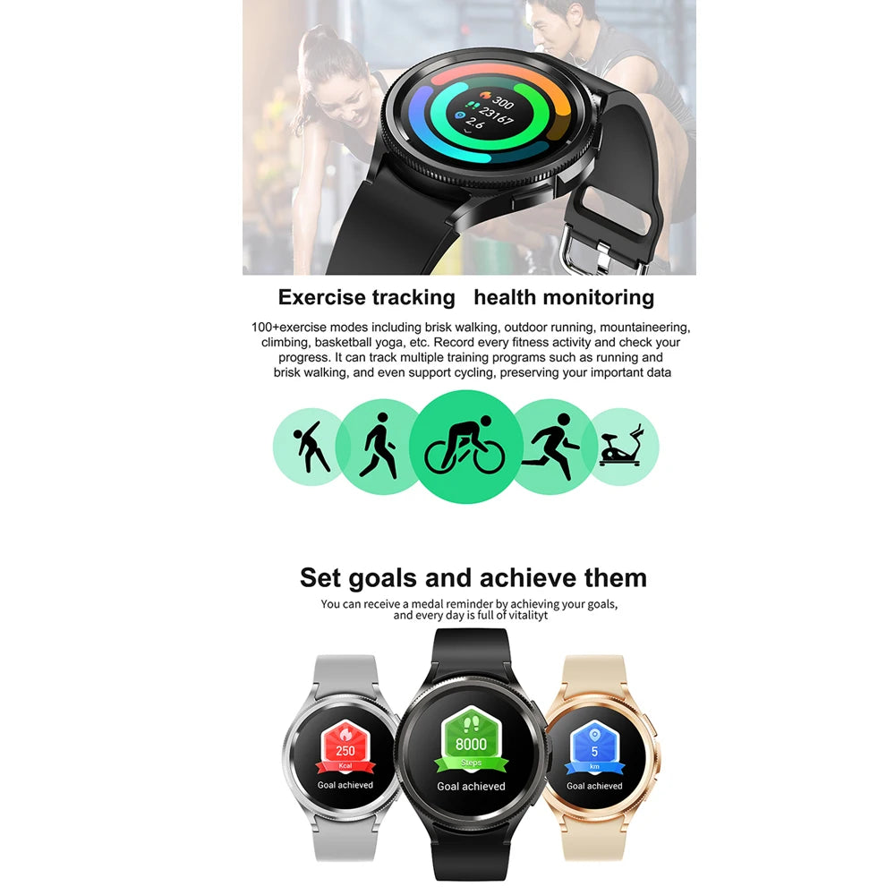 Samsung Galaxy Watch6 Classic – GPS Smartwatch with Bluetooth Call & Health Tracking