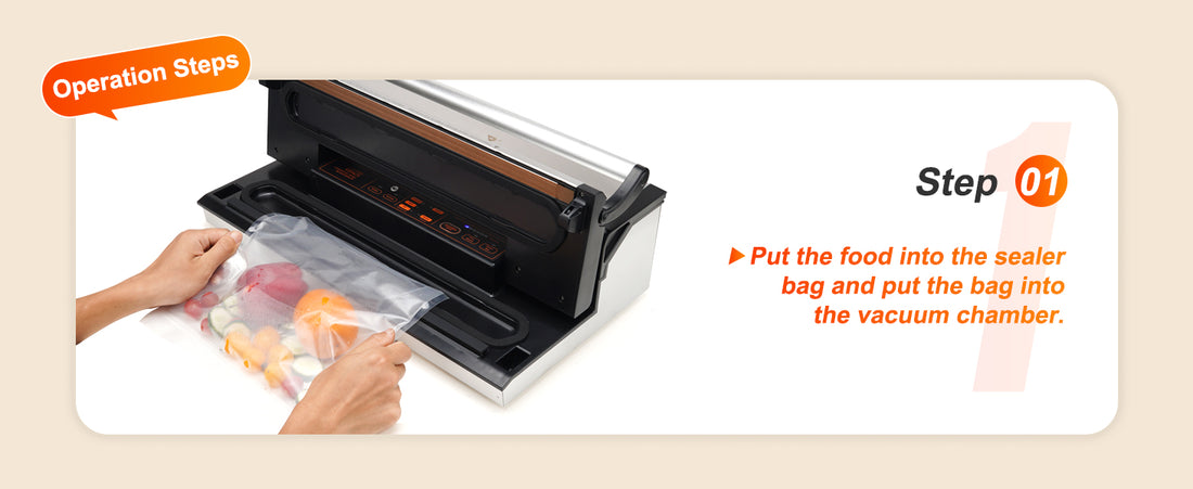 VEVOR Commercial Vacuum Sealer Machine Multifunction Automatic Food Packaging with Bag Roll Storage Cutter for Home Kitchen Use